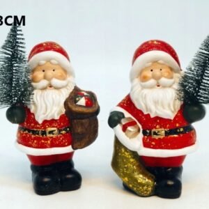 FIGURKI BOŻONARODZENIOWE DEKORACYJNE MIKOŁAJE H 23 CM