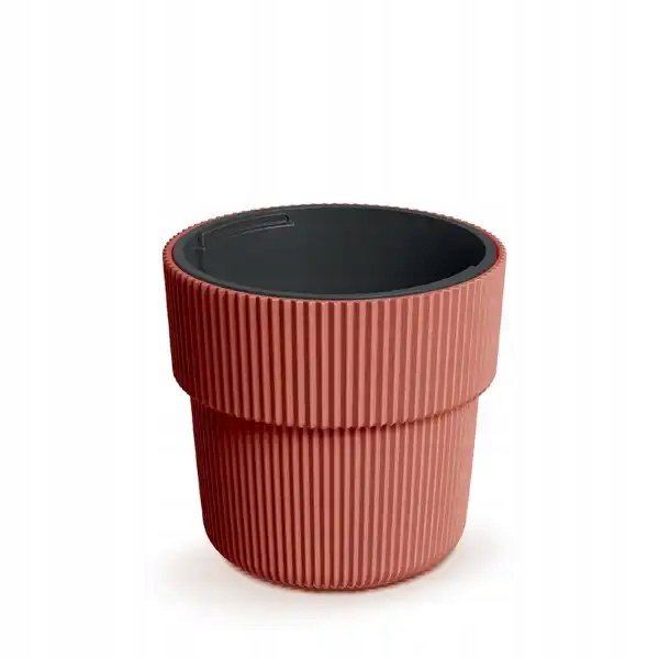 Doniczka z wkładem Milly DBMIR300 średnica 30 cm Biała - obrazek 4