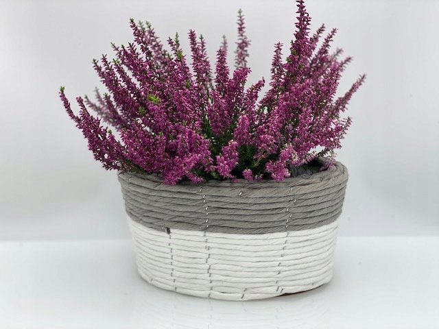 Osłonki owalne komplet 31x23 h 14 cm i 26x18 h 13 cm - obrazek 4