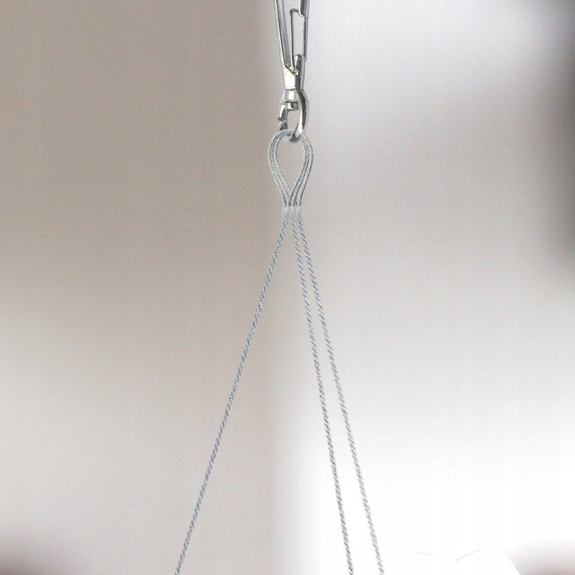 Doniczka Rato 26 do powieszenia Prosperplast 25,6 x 21,9 cm antracyt - obrazek 7