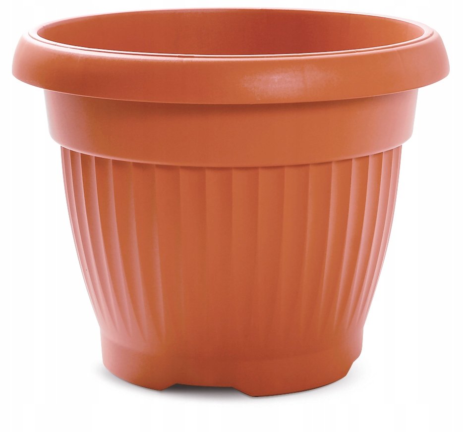 Doniczka TERRA 20 ANTRACYT Prosperplast 20 cm x 20 x 15,5 cm - obrazek 2