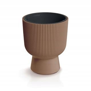 Doniczka z wkładem Milly DBMIG240 średnica 24 cm Biała - obrazek 7