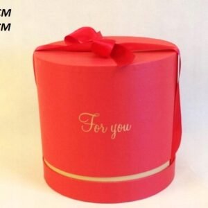 Flowerbox pudełko na kwiaty czerwone