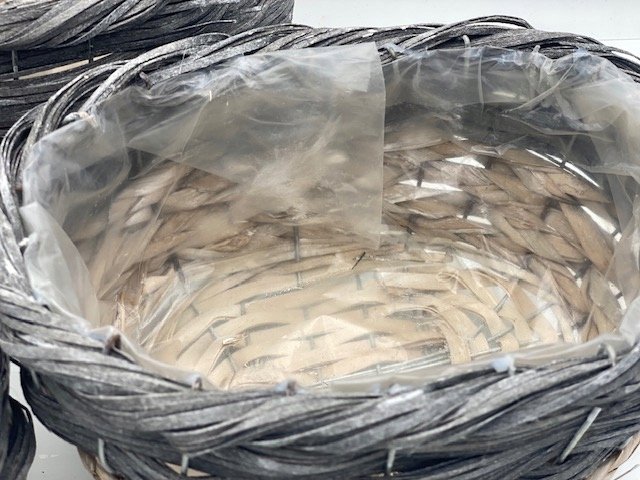 OSŁONKI Z TRAWY I RATTANU OWALNE komplet - obrazek 3