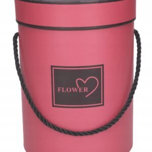 Flowerbox pudełko na kwiaty, prezent czerwone