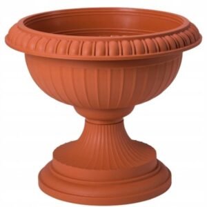 Doniczka gazon na nodze Euro fi41cm h36cm terakota