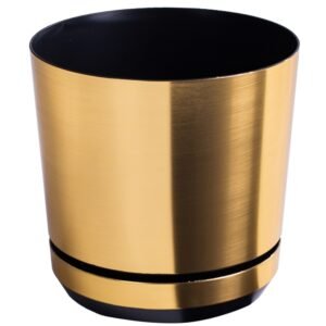 Doniczka MOSIĄDZ Dekor nowoczesna ozdobna 14 cm