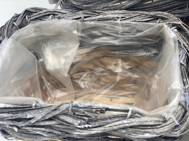 OSŁONKI Z TRAWY I RATTANU PROSTOKĄTNE komplet - obrazek 4