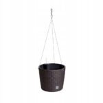 Doniczka Rato 26 do powieszenia Prosperplast 25,6 x 21,9 cm brązowy
