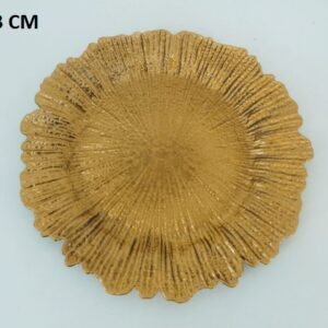 PATERA DEKORACYJNA/ PODTALERZ /TALERZ DEKORACYJNY/ PODSTAWKA NA ŚWIECZNIK