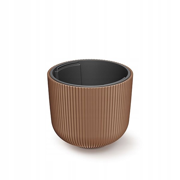 Doniczka z wkładem Milly DBML240 średnica 24 cm miedziana - obrazek 9