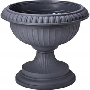 Doniczka gazon na nodze Euro fi41cm h36cm antracyt