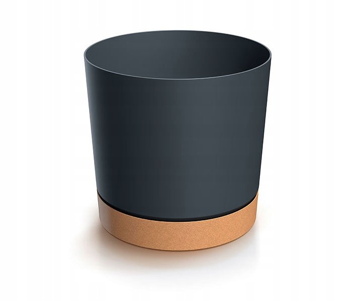 Doniczka z podstawką TUBO PM 18 CM Prosperplast 17,8x17,8x17,5 cm zielony - obrazek 3