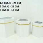 Flowerbox pudełko na kwiaty 3w1 biały