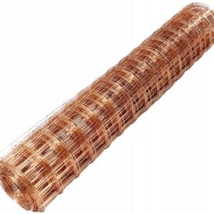 SIATKA FLORYSTYCZNA MIEDZIANA DO KWIATÓW 35cm 5m