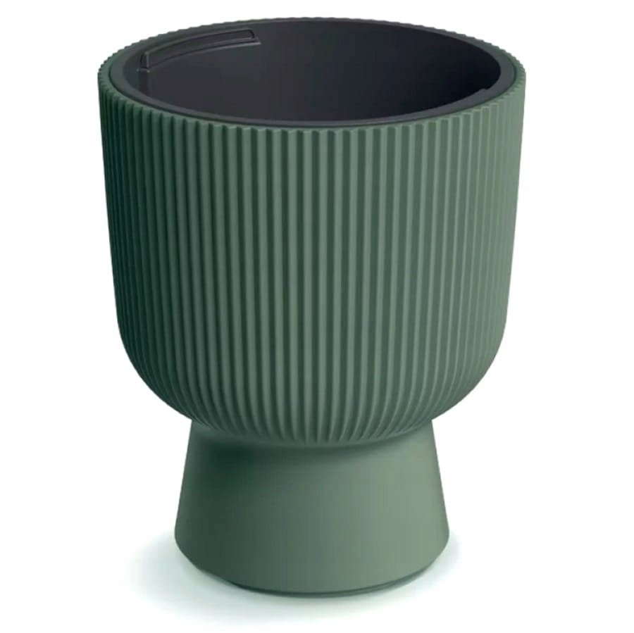 Doniczka z wkładem Milly DBMIG240 średnica 24 cm Biała - obrazek 10