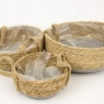 OSŁONKI Z TRAWY MISA Z RĄCZKAMI komplet