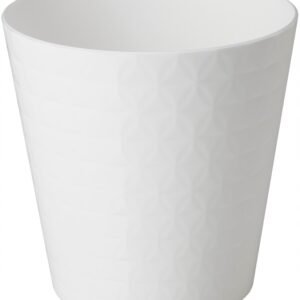 Doniczka Osłonka Diament Petit 11 cm kol. biały