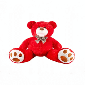 DUŻY WIELKI MIŚ PLUSZOWY PLUSZAK PRZYTULANKA 190CM AMIGO CZERWONY