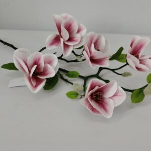 Gałązka Magnolia 75 cm Guma Q-11 cm Q - 7 cm VIP7627/06