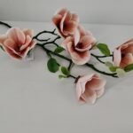 Gałązka Magnolia 75 cm Guma Q-11 cm Q - 7 cm VIP7627/12