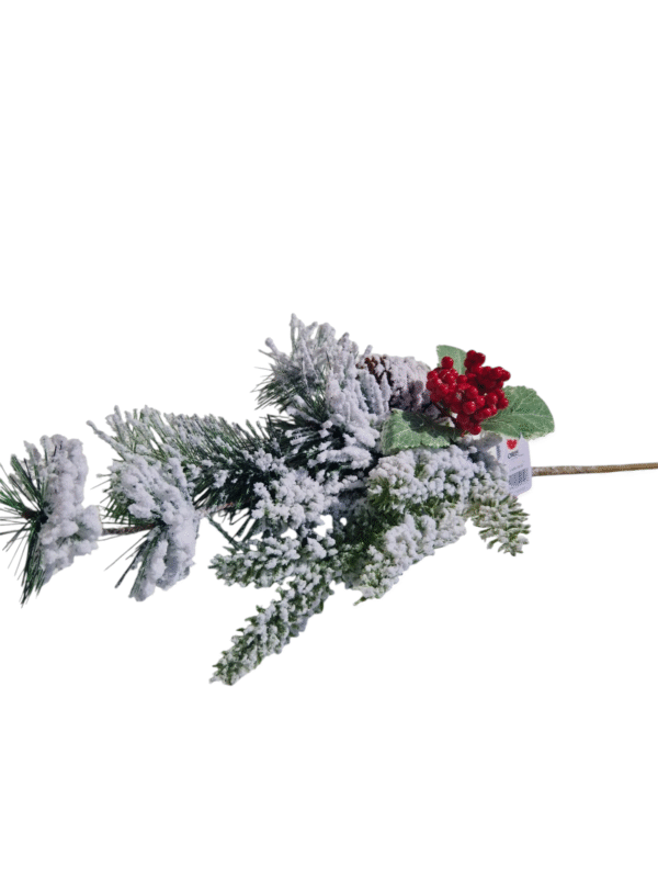 Gałązka Dekoracyjna Świąteczna 50 cm OR-BR-50-01