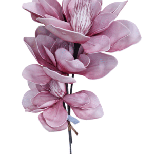 Gałązka Magnolia Pianka H 90 cm 3 Kwiaty OR-FL-71-01