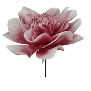 Gałązka Magnolia H 80 cm Kwiat Q 35 cm Pianka VIP8027