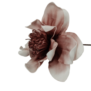 Gałązka Magnolia H 80 cm Kwiat Q 35 cm Pianka VIP8027