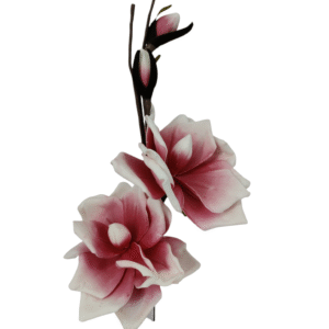 Gałązka Magnolia H 100 cm Kwiat Q 18 cm Pianka VIP6611