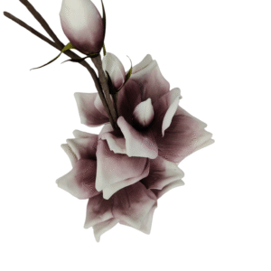 Gałązka Magnolia H 100 cm Kwiat Q 18 cm Pianka VIP6611