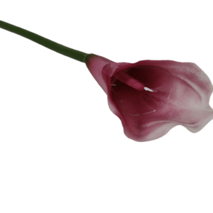 Kalla Kalia gałązka pojedyncza gumowa H 74 cm 12cmx9 cm  VIP2318#181