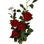 Bukiet Róża Welur H 102 cm VIP7139/RED