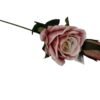 Gałązka Róża 3 D z pąkiem H 70 cm Q 9 cm
