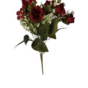 Bukiet Róża H 32 cm 5 gałązek VIP4396