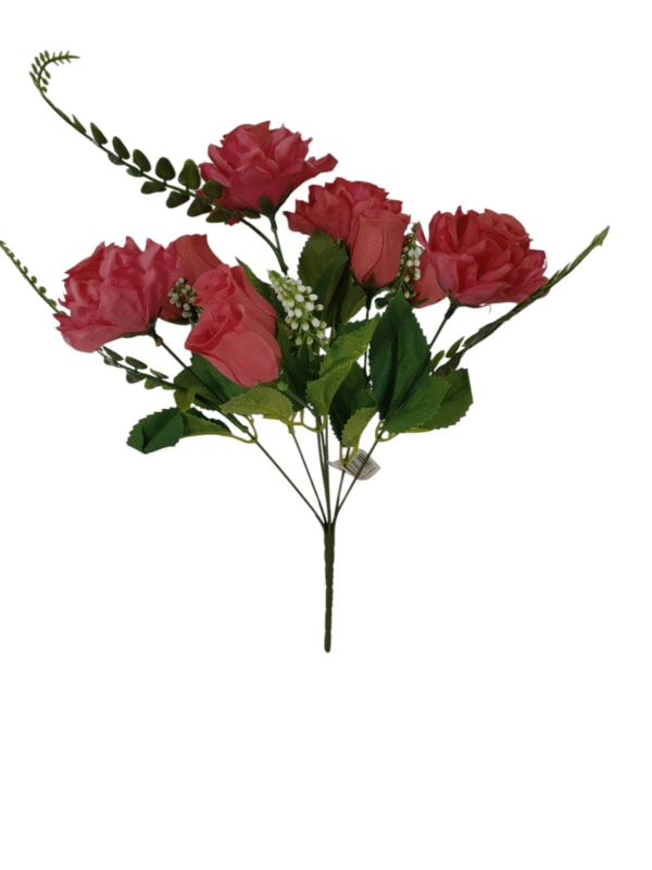 Bukiet Róża H 34 cm 7 Gałązek