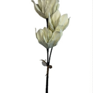 Gałązka Magnolia Pianka H 90 cm 3 Kwiaty OR-FL-90-01