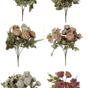 Bukiet Peonia H 32 cm 7 gałązek VIP5477/MIX(6) 9 ZŁ/SZTUKA 54 zł KARTON