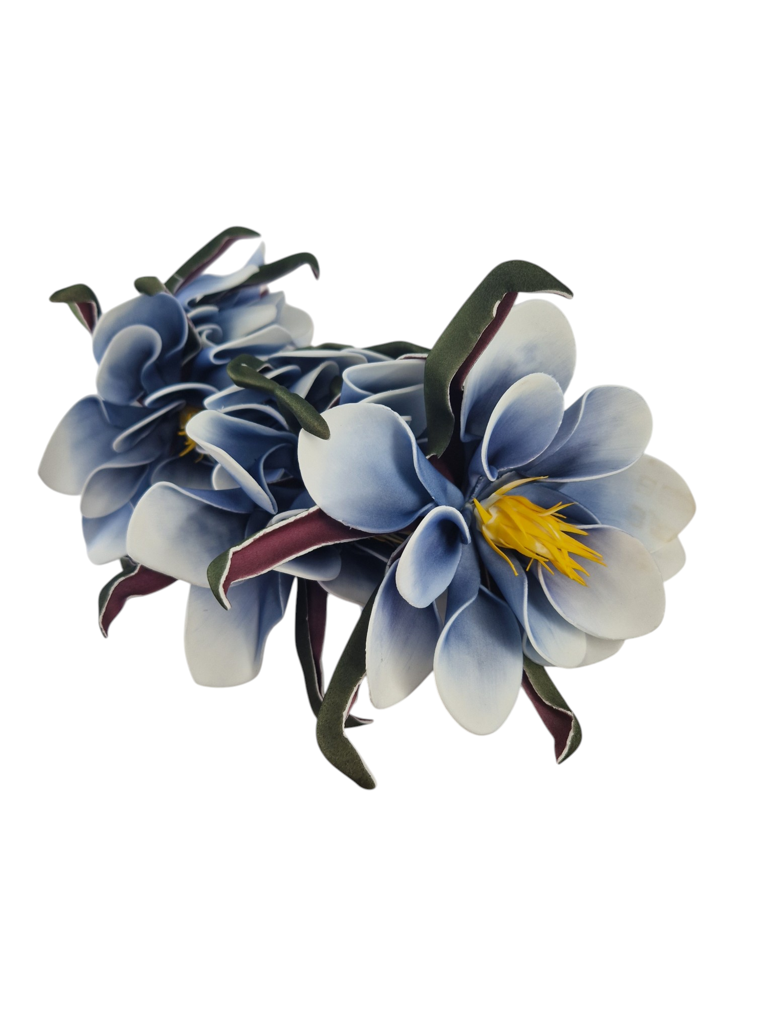 Gałązka Magnolia 5 Kwiatów H 106 cm Kwiat Q 20 cm Pianka - obrazek 2