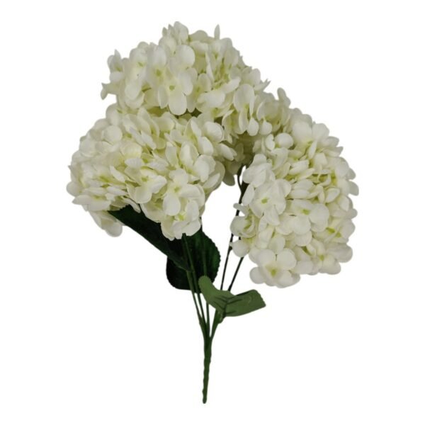 Bukiet Hortensja H 50 cm 5 gałązek Cream