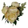 Bukiet Peonia H 46 cm 7 Główek + dodatki