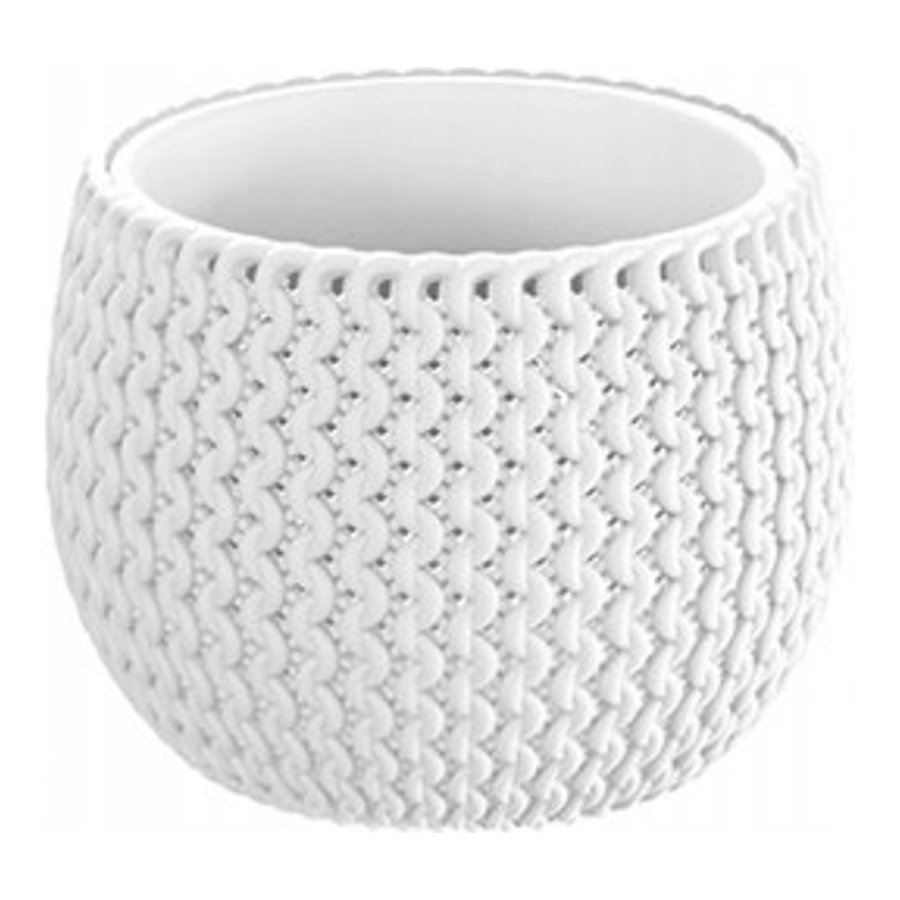 Doniczka fi 18 h 13,6 cm splofy bowl biały