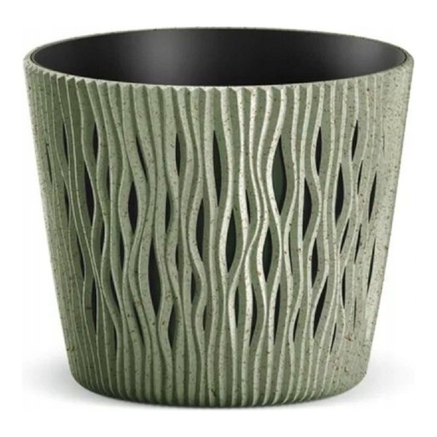 Doniczka Sandy Round fi 26 cm x h 22,2 cm zielony