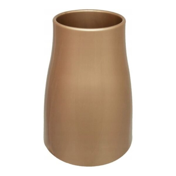 Flakon Cmentarny Średnifi 12 cm h 25,6cm Złoty