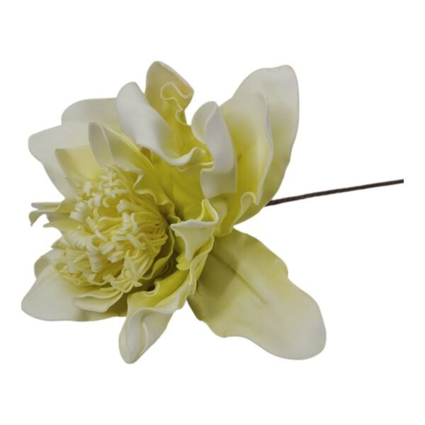 Gałązka Magnolia H 80 cm Kwiat Q 35 cm Pianka (wzór 3)