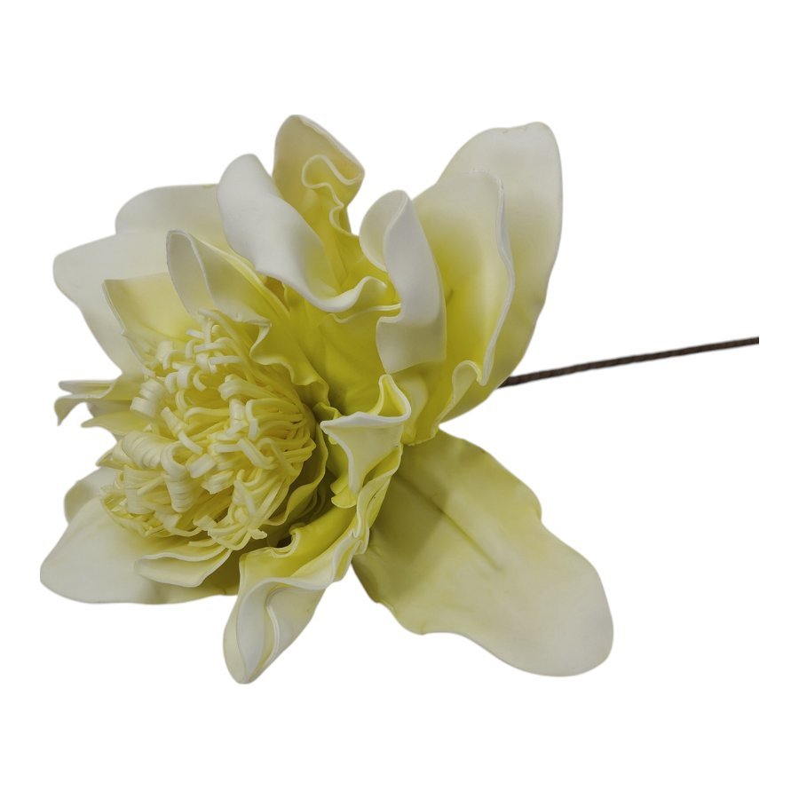 Gałązka Magnolia H 80 cm Kwiat Q 35 cm Pianka