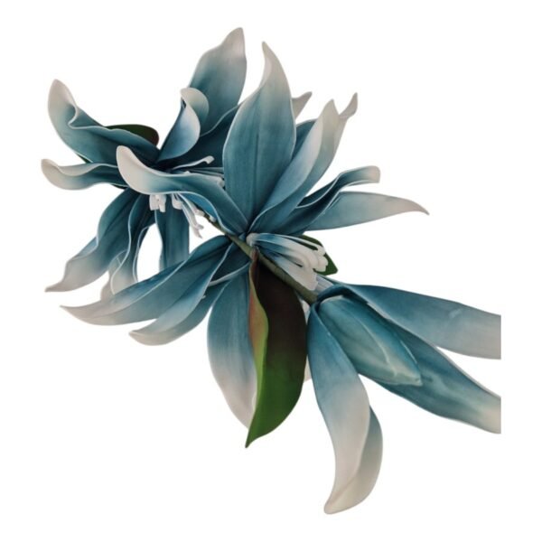 Gałązka Magnolia Pianka H 110 cm 2 Kwiaty + 1 pąk