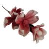 Gałązka Magnolia Pianka H 110 cm 3 Kwiaty + 2 pąki