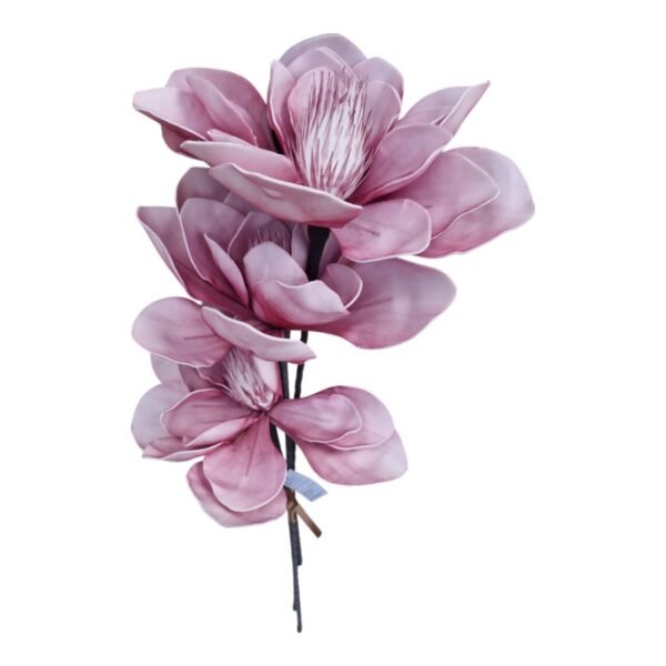 Gałązka Magnolia Pianka H 90 cm 3 Kwiaty OR-FL-71-01