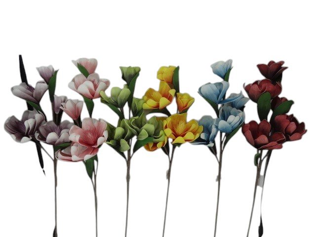 Gałązka Magnolia Pianka H 110 cm 3 Kwiaty + 2 pąki - obrazek 4